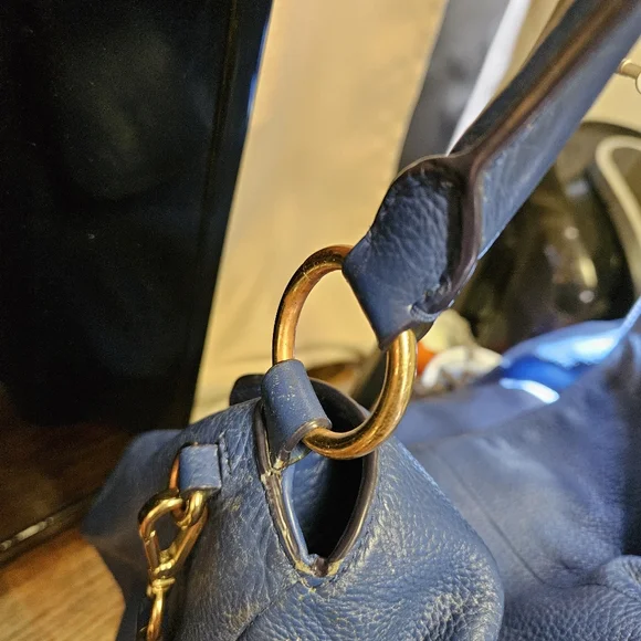 Cole Haan Blue Leather Women's Bag - Picture 5 of 9
